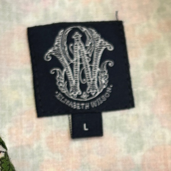 Elizabeth Wilson Floral Ruffle Women’s Blouse - Picture 2 of 9